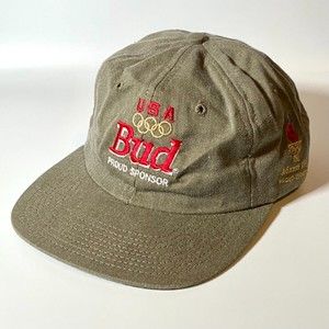 1996 Atlanta Olympic Games Budweiser Bud Beer Hat/Cap Strapback New Rare HTF